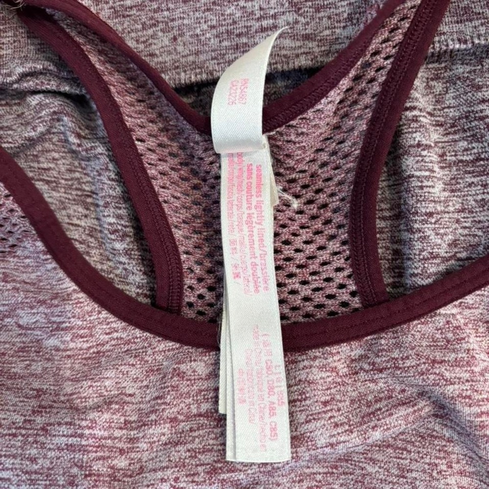 Victoria Secret Pink seamless purple leggings and sport bra set - Picture 6 of 8